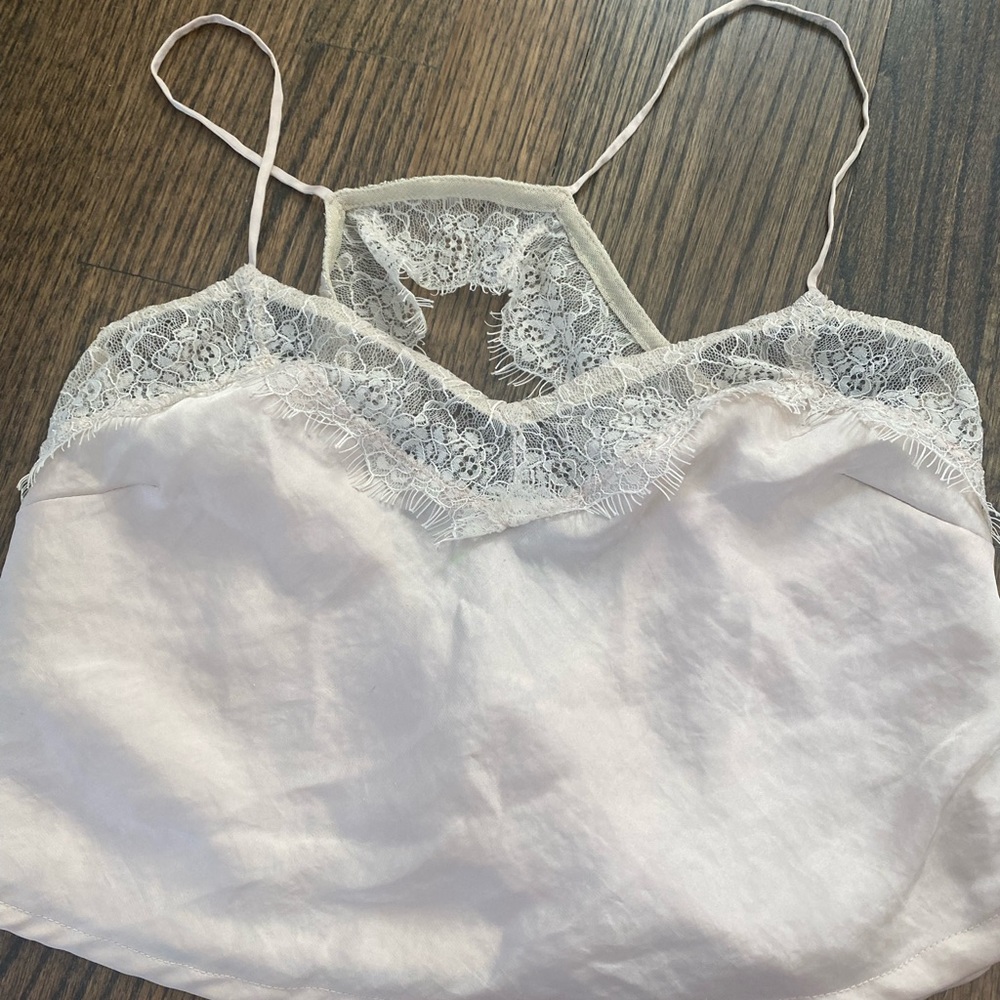 Free People silky shirt Size XS